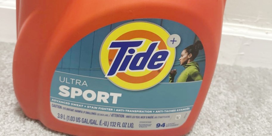 tide laundry detergent bottle