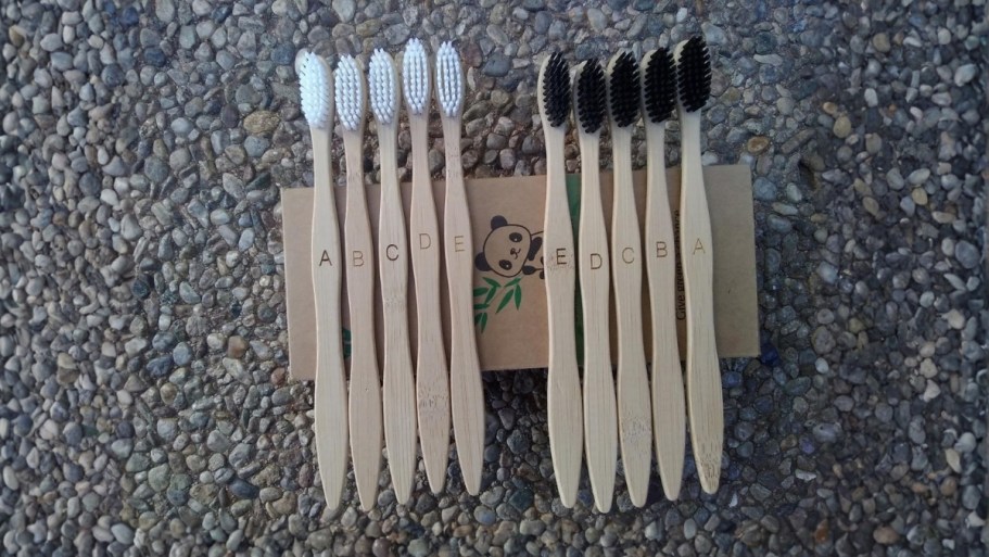 Bamboo Toothbrush 10-Pack Only $3 Shipped on Amazon