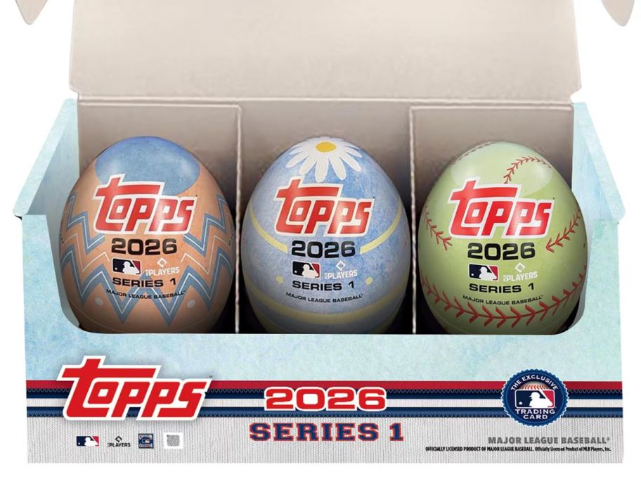 2026 Topps MLB Series 1 Baseball Trading Card Tin 3-pack