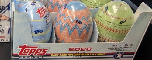 2026 Topps MLB Series 1 Baseball Trading Card Tins in box