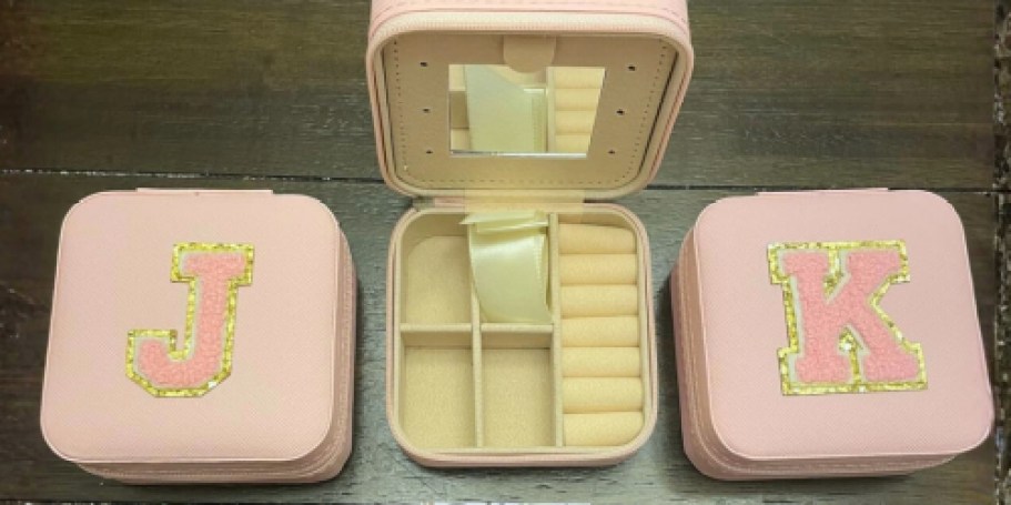 Jewelry Travel Case w/ Initial Only $5.99 on Amazon (Regularly $19)