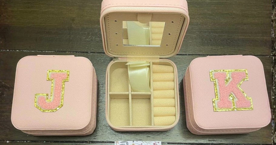 Jewelry Travel Case w/ Initial Only $5.99 on Amazon (Regularly $19)