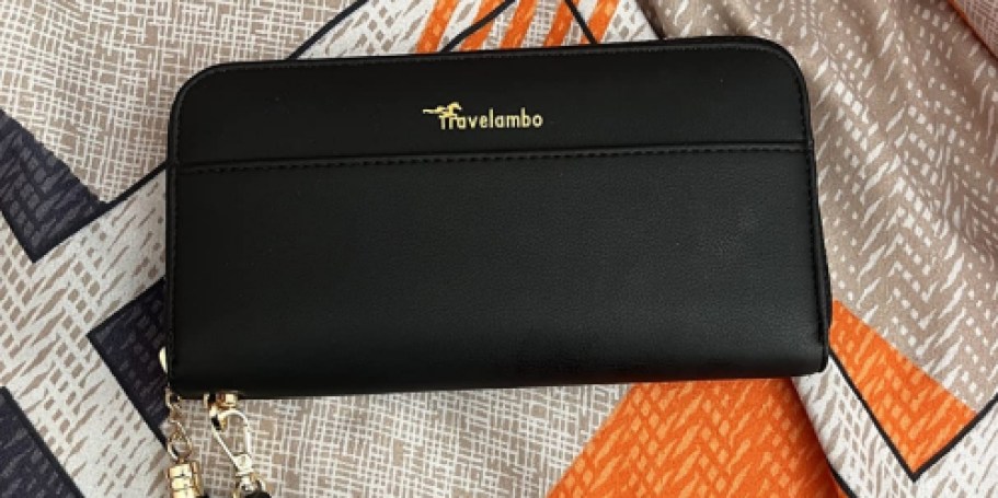 Travelambo Leather Tassel Wristlet Wallet Only $7 on Amazon (Reg. $15)