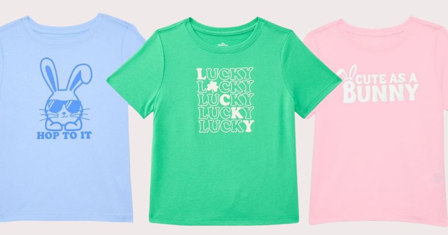 Easter & St. Patrick’s Day Toddler Tees ONLY $3 on Walmart.com