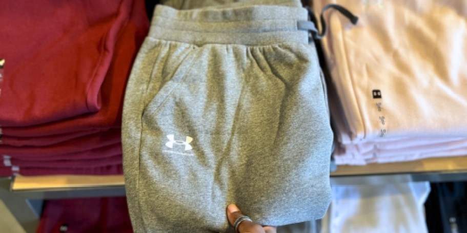 Up to 75% Off Under Armour Fleece Joggers, Hoodies, & More