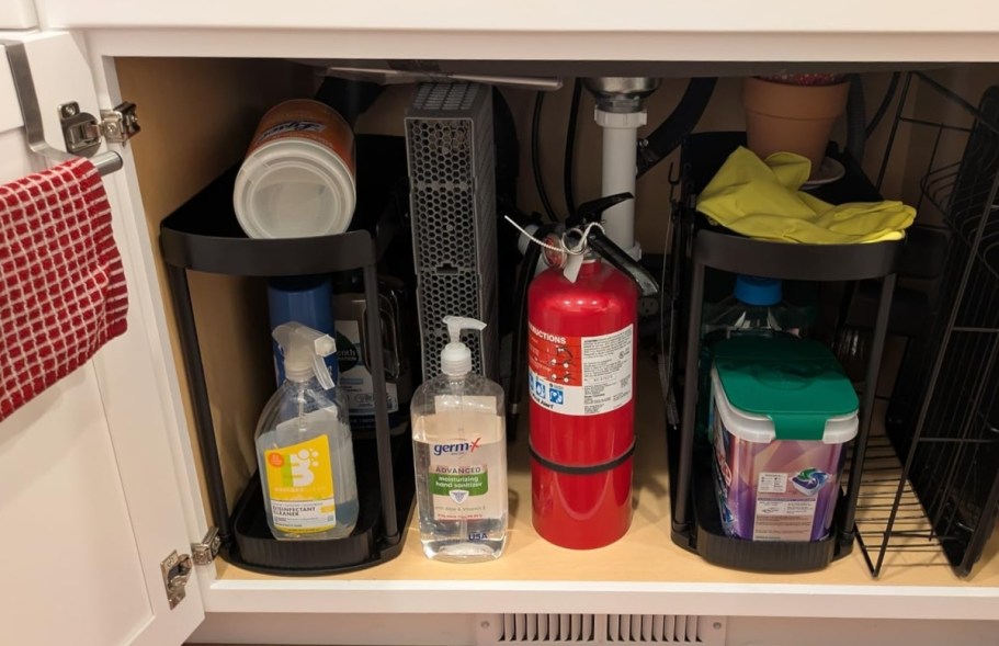 2-Pack Under the Sink Organizers Only $8.99 on Amazon (Reg. $28)
