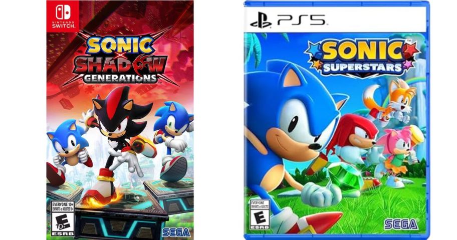 Nintendo Switch and playstation 5 games