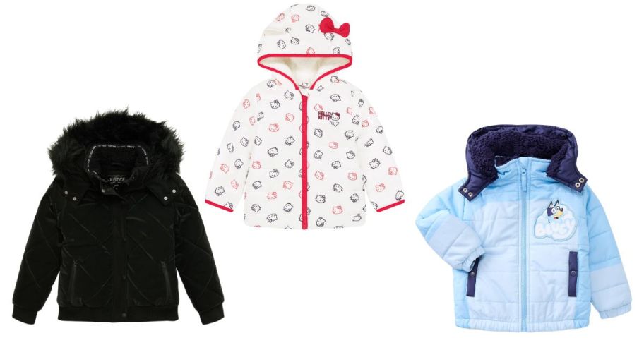 three kids jackets