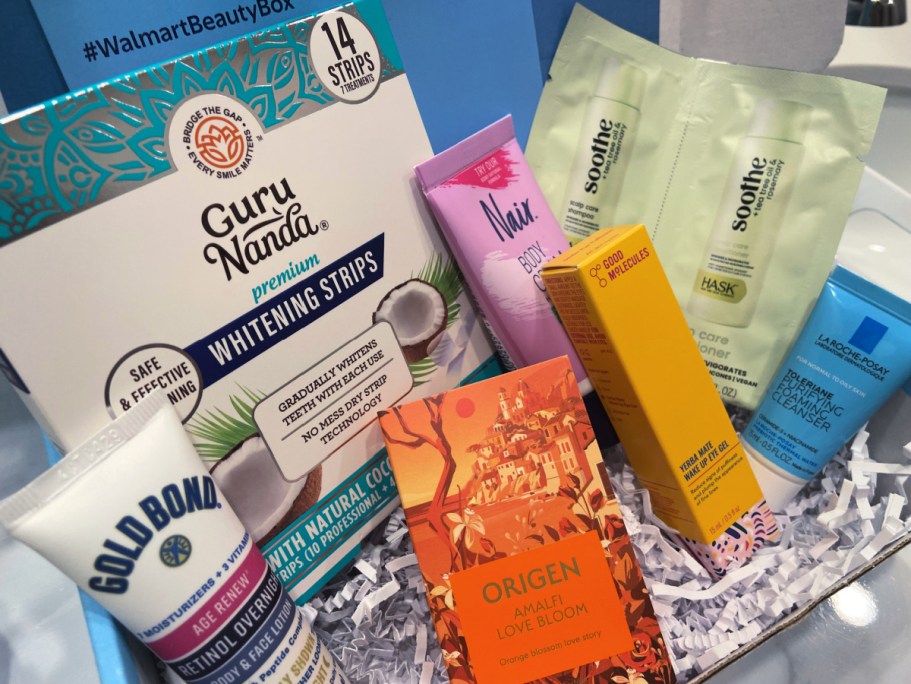 Walmart Spring Beauty Box Just $8.98 Shipped (Pays for Itself w/ Just the White Strips!)