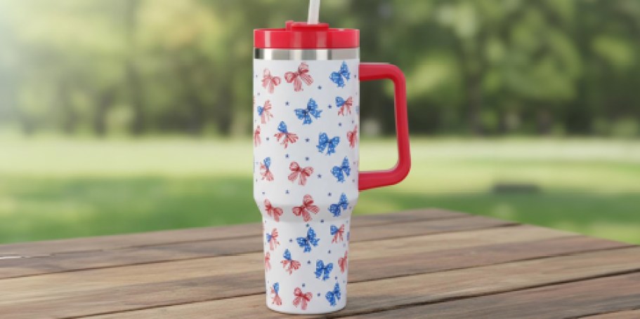 You’ll Make Room in Your Cabinet for These 4th of July Tumblers!