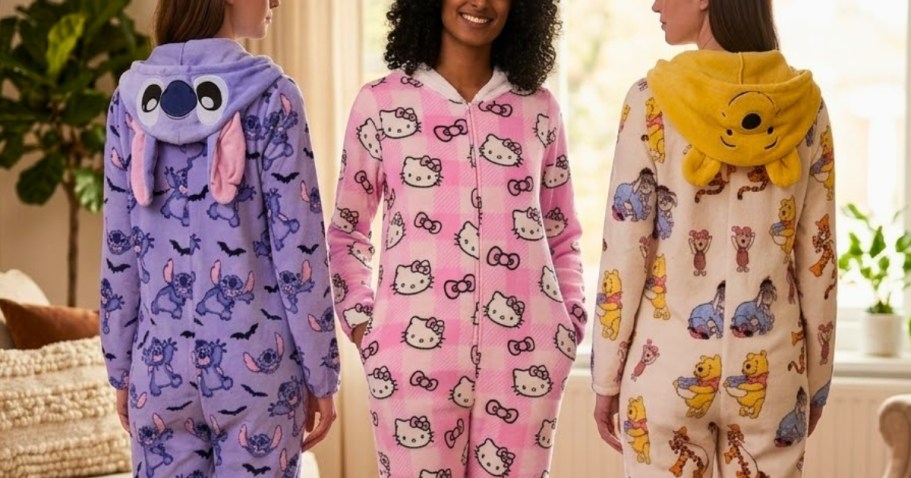 Walmart’s New Women’s Character Union Suits Are Cozy Halloween Costumes
