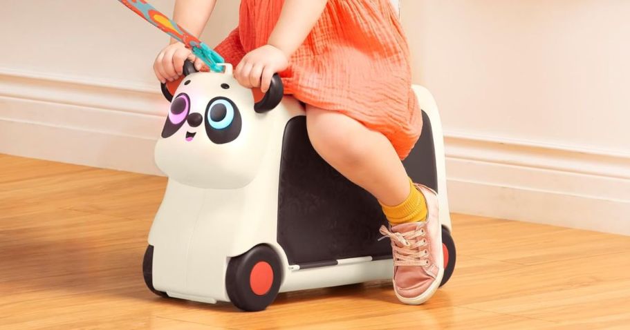 Ride-On Panda Suitcase Only $29 Shipped (+ Save on More Popular Toys!)