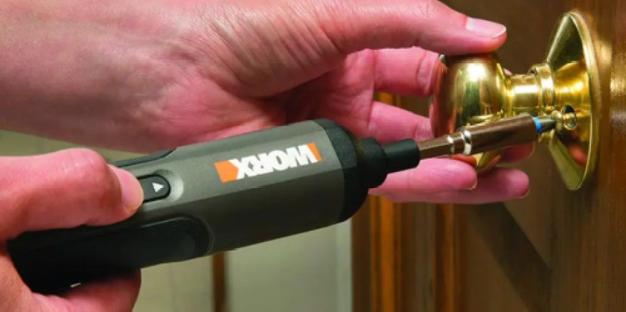 WORX Electric Screwdriver Set Only $24.99 Shipped on BestBuy.com (Reg. $50) – Team Fave!