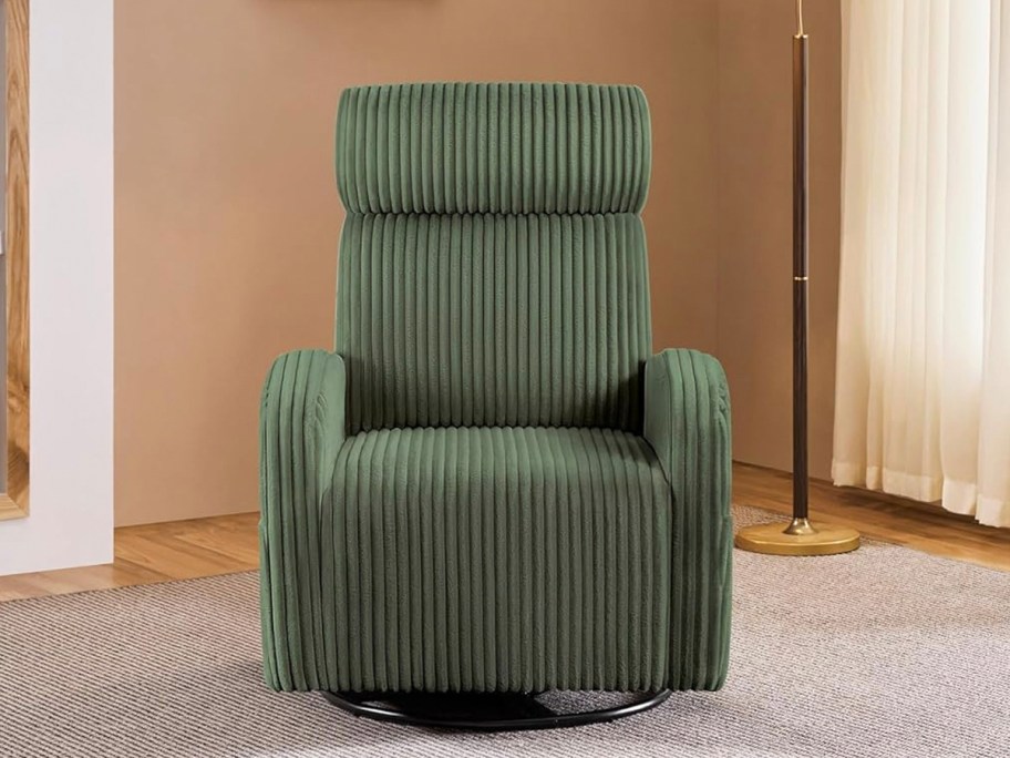 green glider chair 
