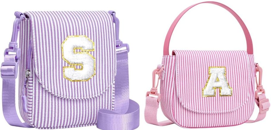 two crossbody bags