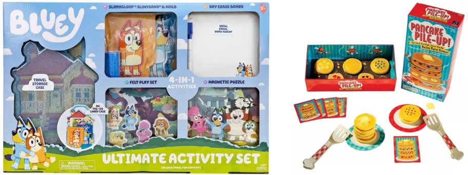 Bluey activity set and children's play cooking set