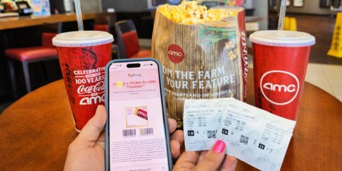 AMC Family Movie Night Deal: 4 Tickets + Popcorn for ONLY $42!