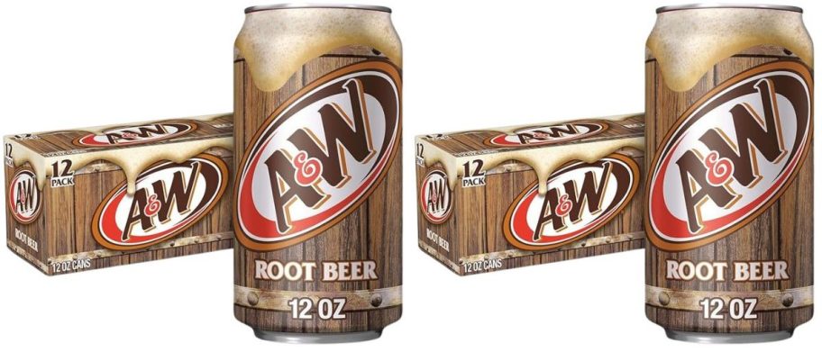 A&W Root Beer 12oz 12-Pack 2-Count