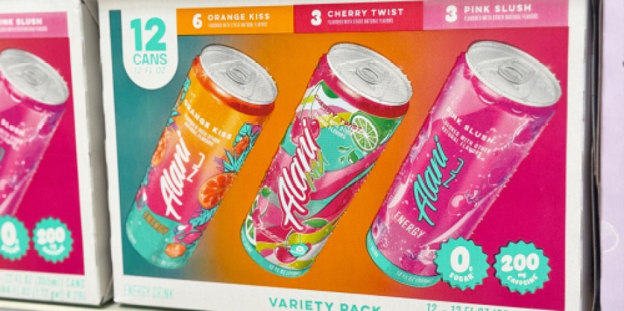 Alani Nu Energy Drink 12-Count Variety Pack Just $16 Shipped for Amazon Prime Members