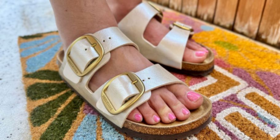 Trendy Birkenstock Arizona Big Buckle Sandals UNDER $100 Shipped – Today Only!