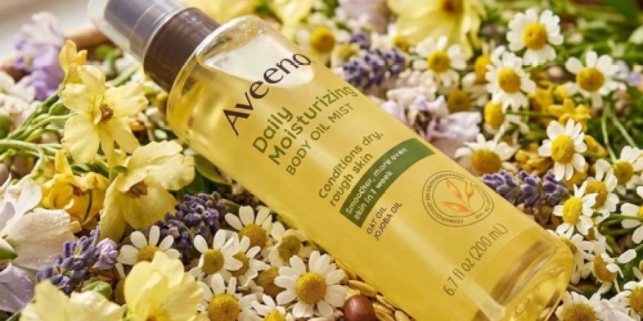 Aveeno Body Oil Mist JUST $2.76 Shipped on Amazon (Reg. $12)