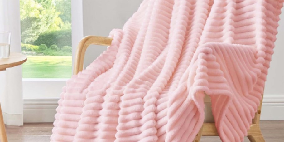 Fleece Throw Blankets from $8 on Amazon (Reg. $21)
