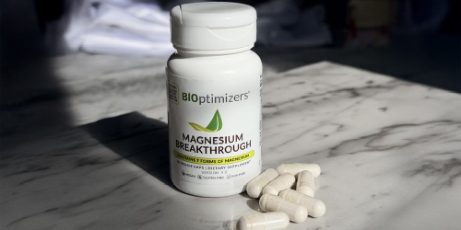 BIOptimizers Supplements from $15 Shipped on Amazon | Magnesium, Digestive Enzymes & More!