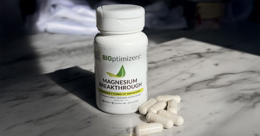 BIOptimizers Supplements from $15 Shipped on Amazon | Magnesium, Digestive Enzymes & More!
