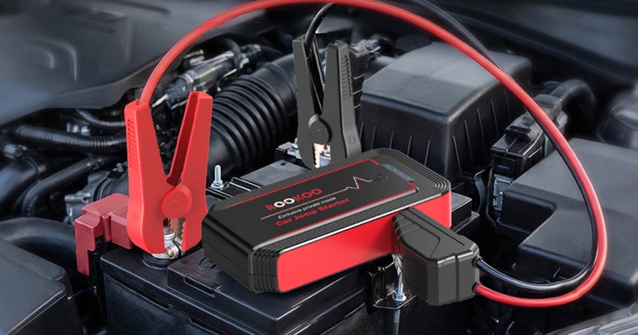 Car Battery Jump Starter w/ Flashlight Just $25 Shipped for Amazon Prime Members (Reg. $44)