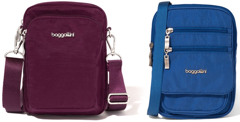 Baggallini Modern Everywhere Explorer Crossbody and RFID Journey Crossbody Bag