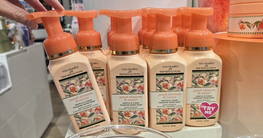 Bath & Body Works Hand Soaps Only $2.95 (Reg. $9)