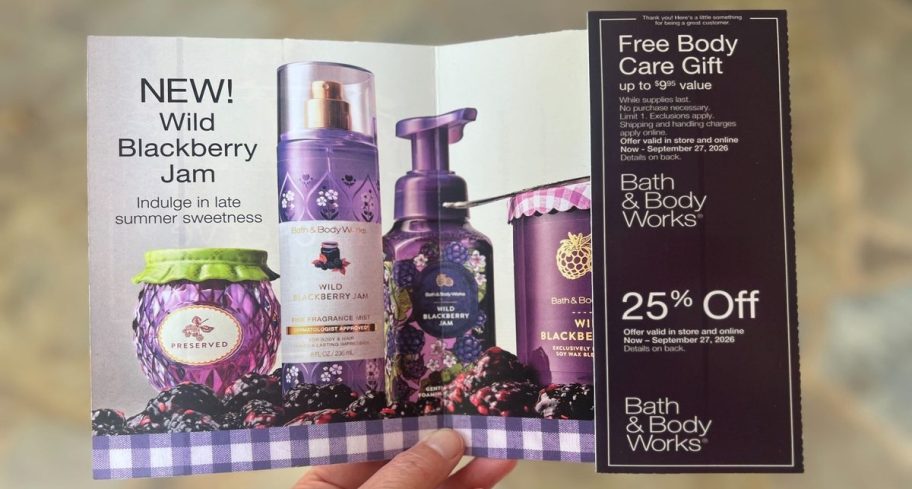 Bath and Body Works Free Body Care Coupon and more