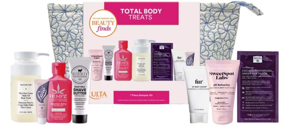 Beauty Finds by ULTA Beauty Total Body Treats 7-Piece Set