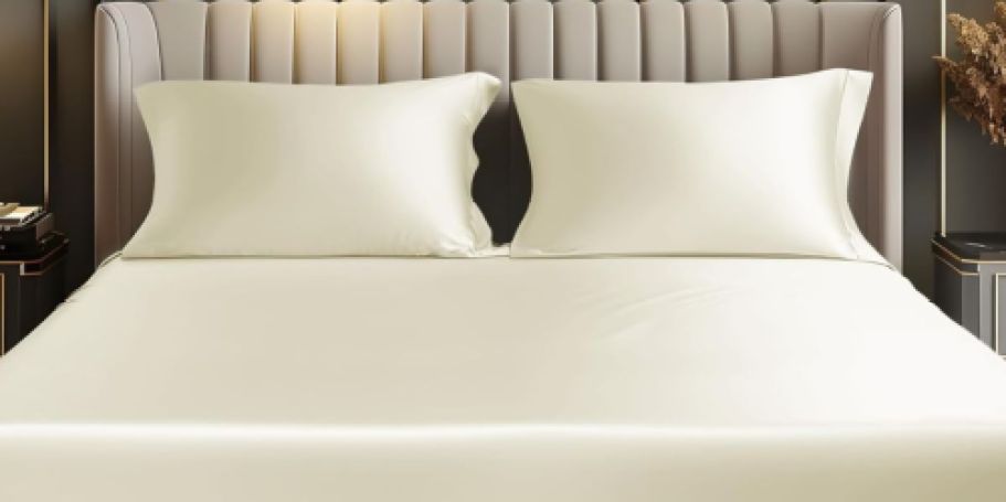 Luxurious Satin Sheets Sets from $8.54 Shipped for Amazon Prime Members