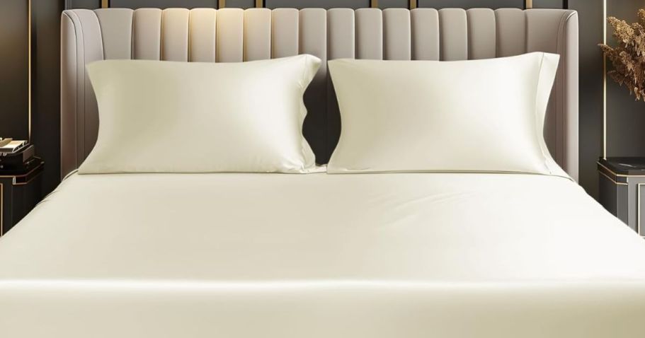 Luxurious Satin Sheets Sets from $8.54 Shipped for Amazon Prime Members