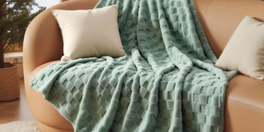 Throw Blanket Only $8.99 on Amazon (Reg. $19)