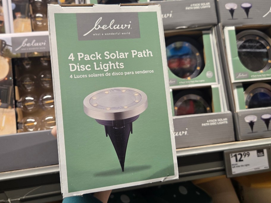 Belavi Solar Path Disc Lights 4pk