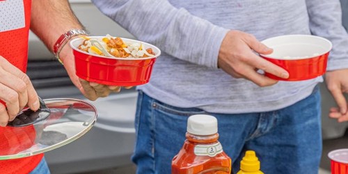 Red Party Cup Disposable Bowls 50-Pack Only $17 Shipped on Amazon (Will Sell Out!)