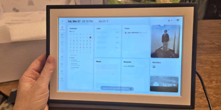 Digital Calendar Just $58.49 Shipped for Amazon Prime Members | Hundreds Less than Skylight