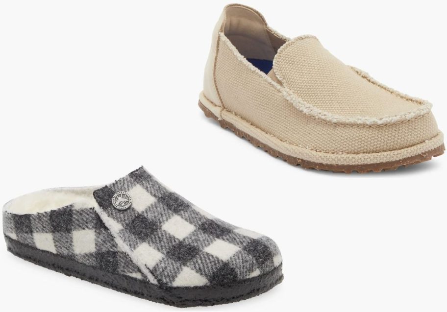 Stock images of Birkenstock shoes