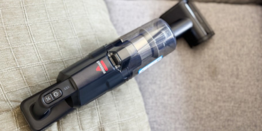 Say Goodbye to Furniture Covered in Pet Hair w/ This Bissell Pet Vacuum