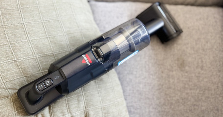 Say Goodbye to Furniture Covered in Pet Hair w/ This Bissell Pet Vacuum