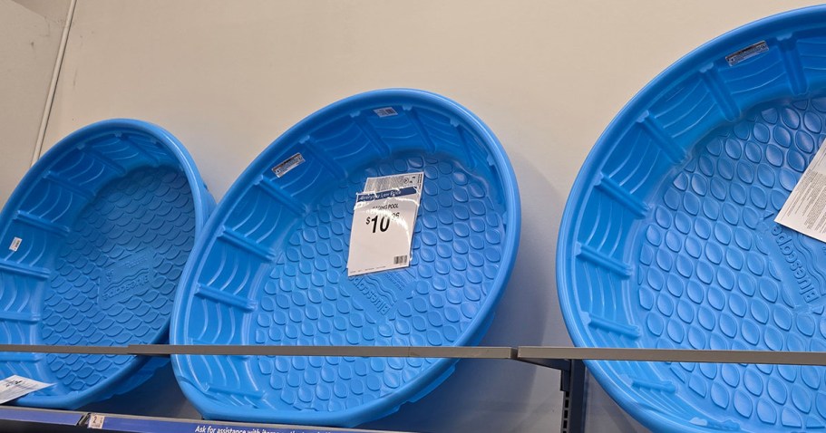 Kiddie Pools from $6.96 on Walmart.com (Reg. $10)