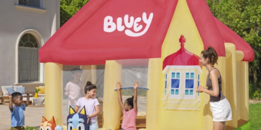 Save $100 Off Bluey Kids Inflatable Mega Bouncy House w/ Slide on SamsClub.com