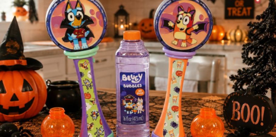 We Found Bluey Halloween Bubble Wands at Sam’s Club