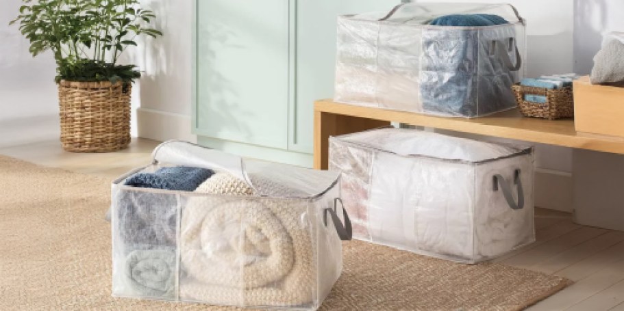 These Target Brightroom Storage Bags Make Organizing Easy – Starting Under $3 Each!