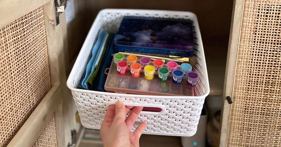 Get Organized w/ 30% Off Brightroom Storage Baskets on Target.com