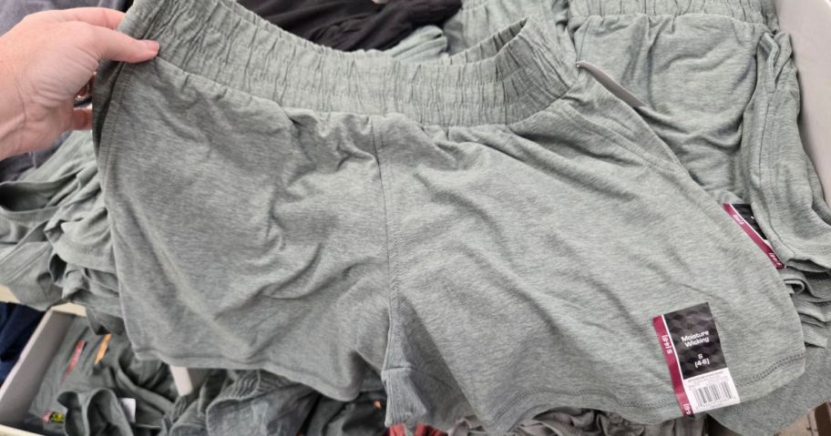 Athletic Works Gray Buttercore Shorts