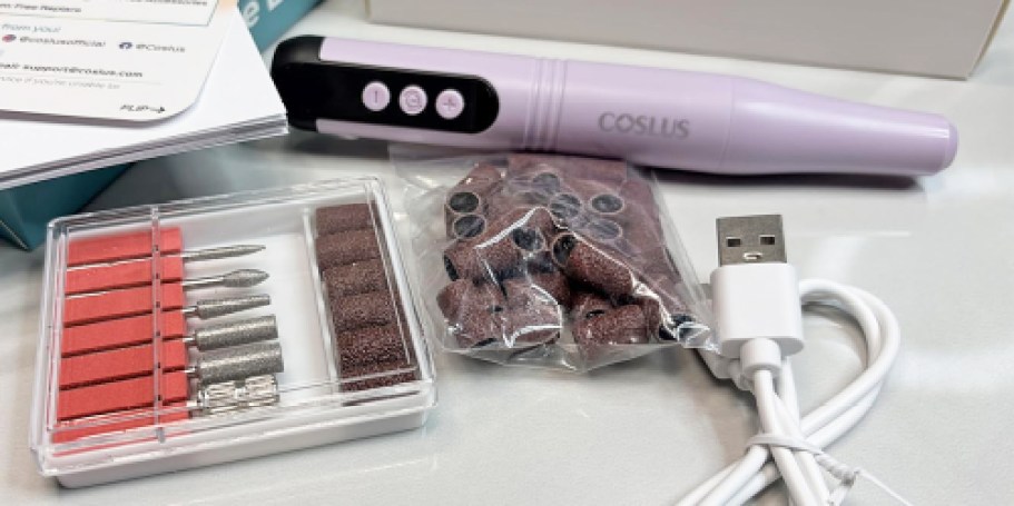 Nail Drill Set Only $6.99 on Amazon (Regularly $20)