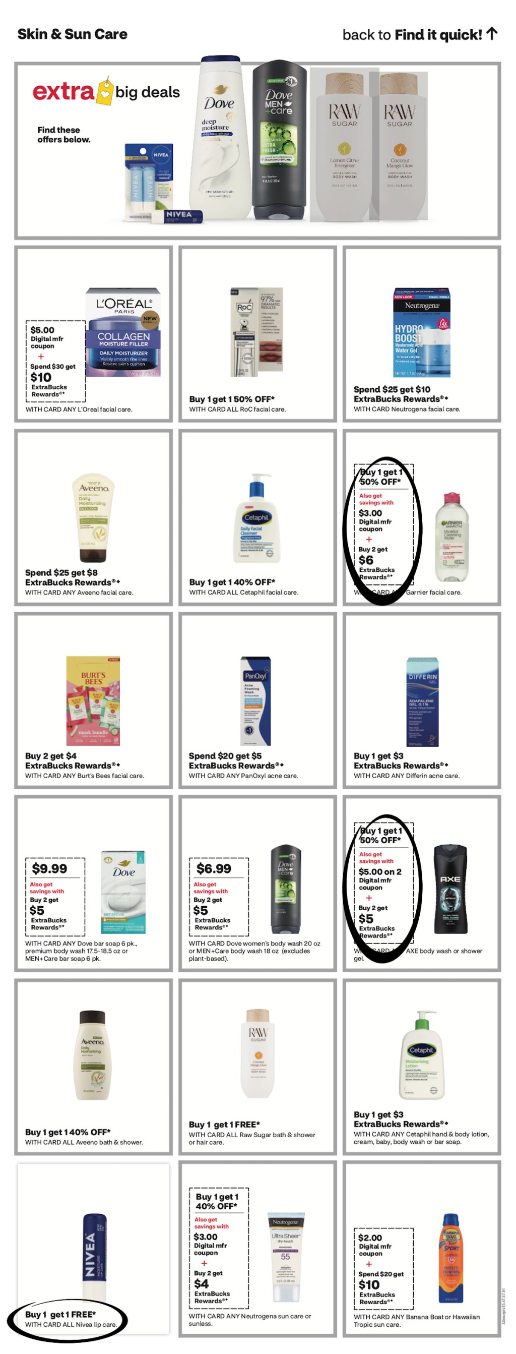 page from CVS ad